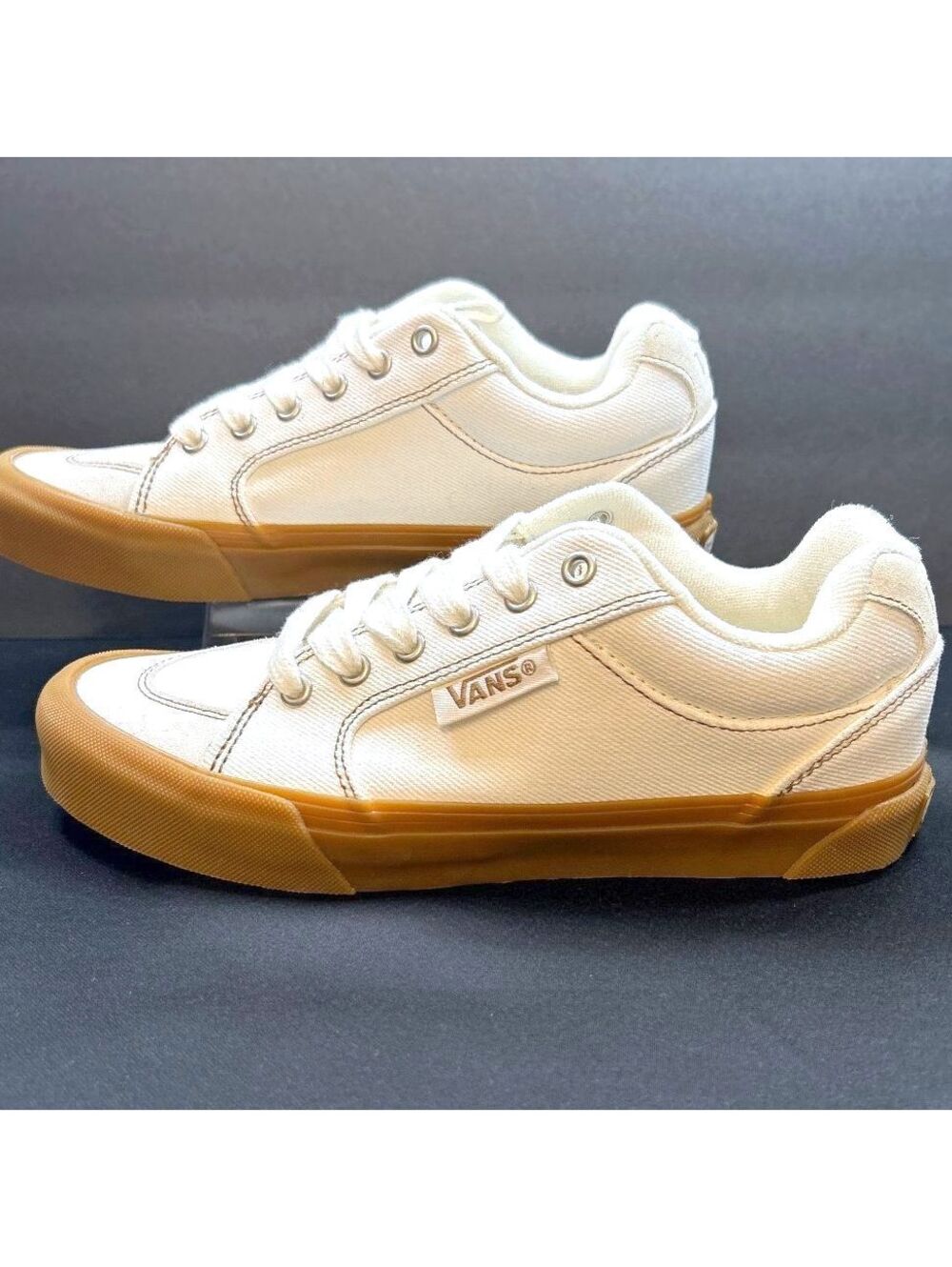 VANS Premium Chukka Low Skate Sneakers "Cream / Gum" Men's / Youth 7.0 | NEW